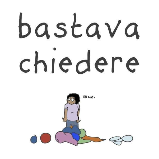 Bastava chiedere