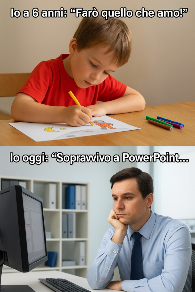 fare un lavoro che non piace