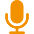 microphone-black-shape parlare