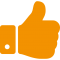 thumbs-up-hand-symbol positivo