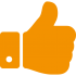 thumbs-up-hand-symbol positivo